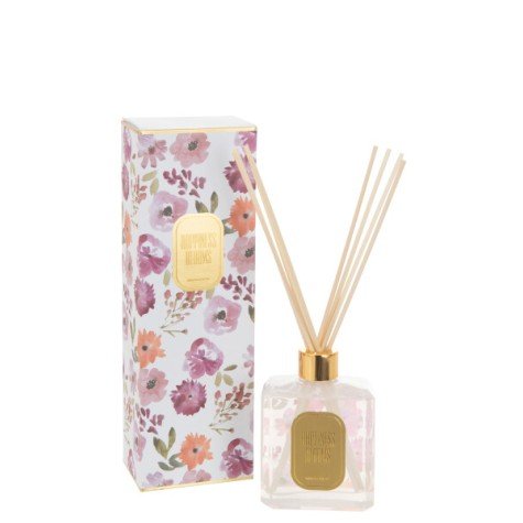 Huile Parfumée + Batons Happiness Blooms 180ml J-Line