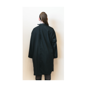 Cape Classique Noir Peignoir Large Flean Up