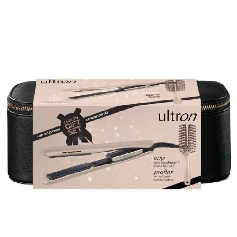 Coffret Luxueux Lisseur & Brosse Ultron Coffret Luxueux Lisseur & Brosse Ultron